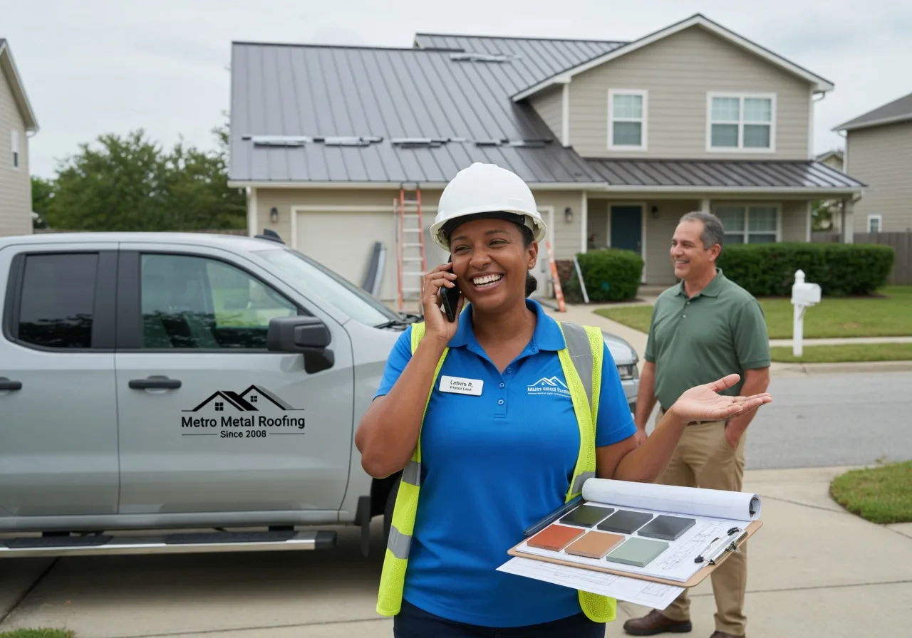 Storm Damage Metal Roof Repair in Sun City, KS